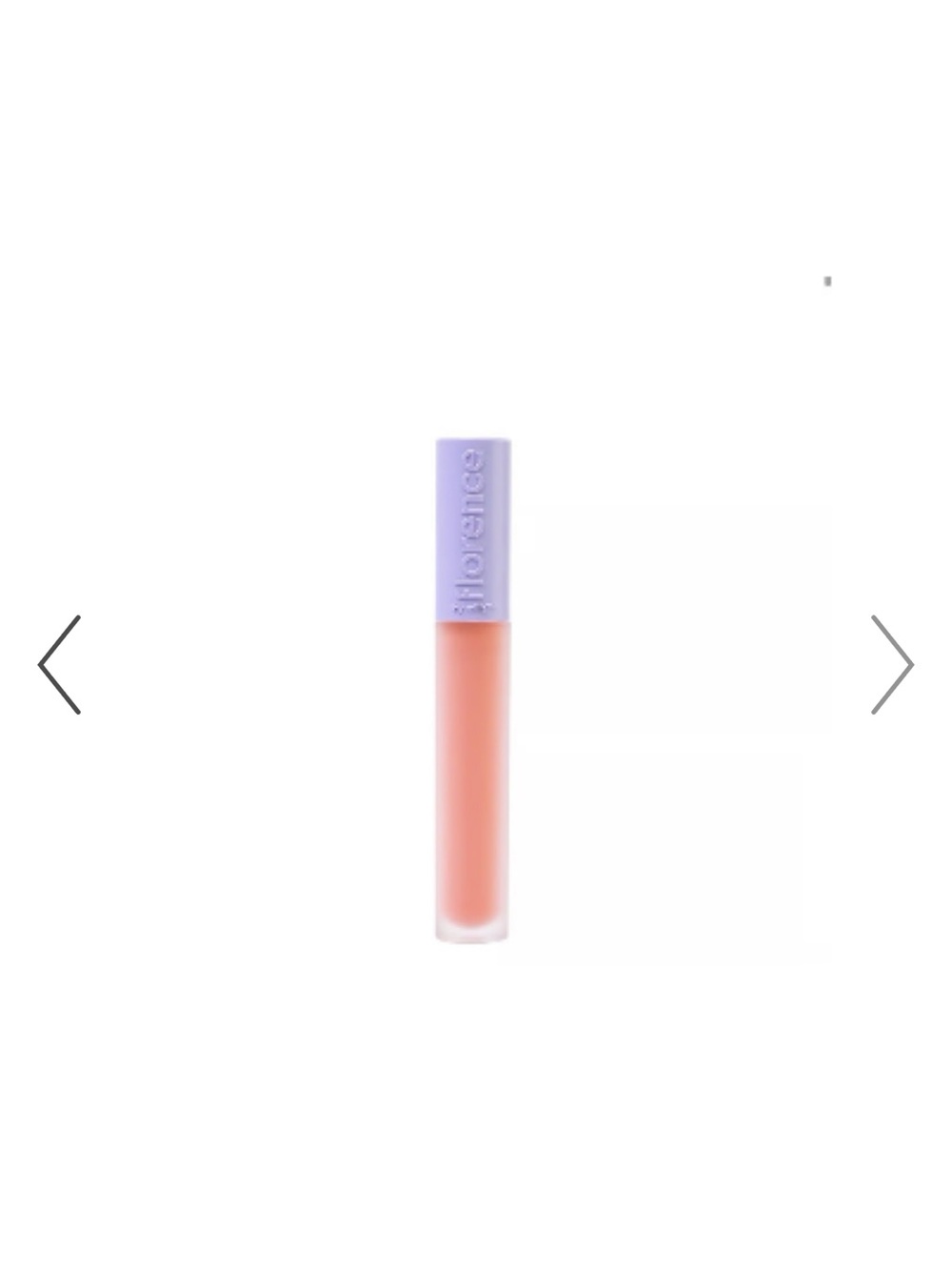 Florence by Mills - Sheer Coral Peach Lip Gloss.